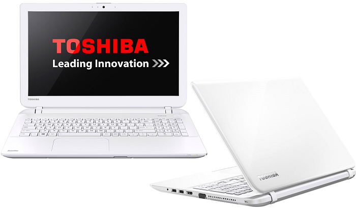 Toshiba Satellite L50-B-1VV, hófehérben minden más