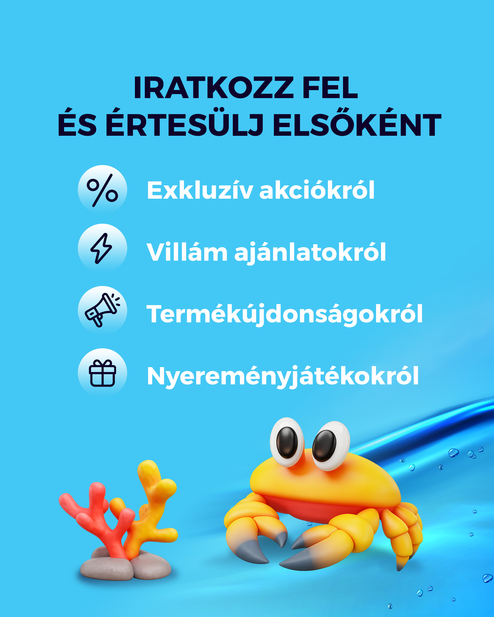 Aqua feliratkozás