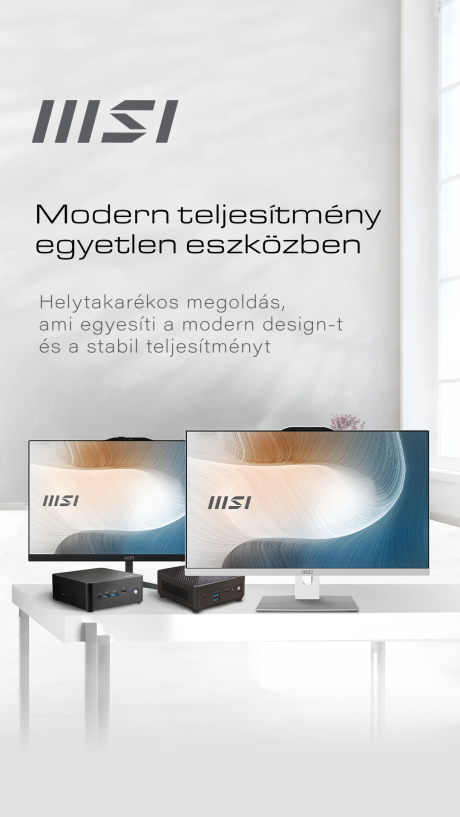 Mordern teljesítmény egyetlen eszközben