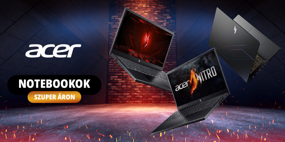 Acer notebookok szuper áron