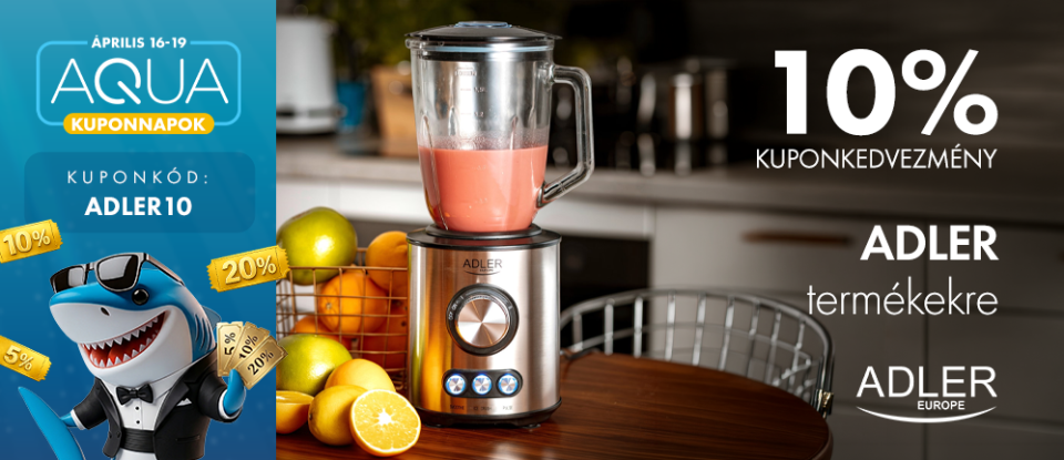 10% Kuponkedvezmény Adler termékekre