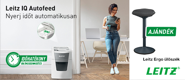 Leitz IQ Autofeed promóció