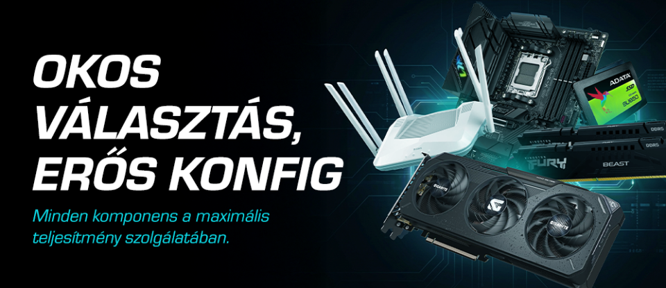 Okos választás, erős konfing