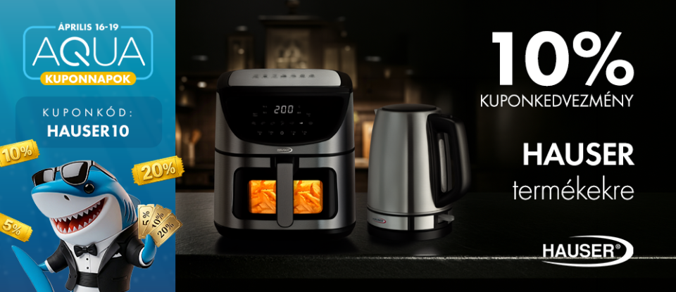 10% Kuponkedvezmény Hauser termékekre