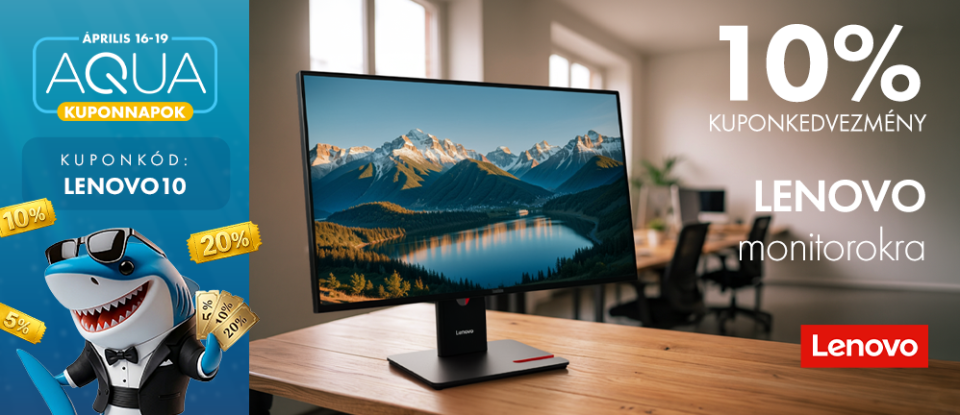 10% Kuponkedvezmény Lenovo termékekre