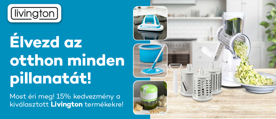 Livington 15% kedvezménnyel