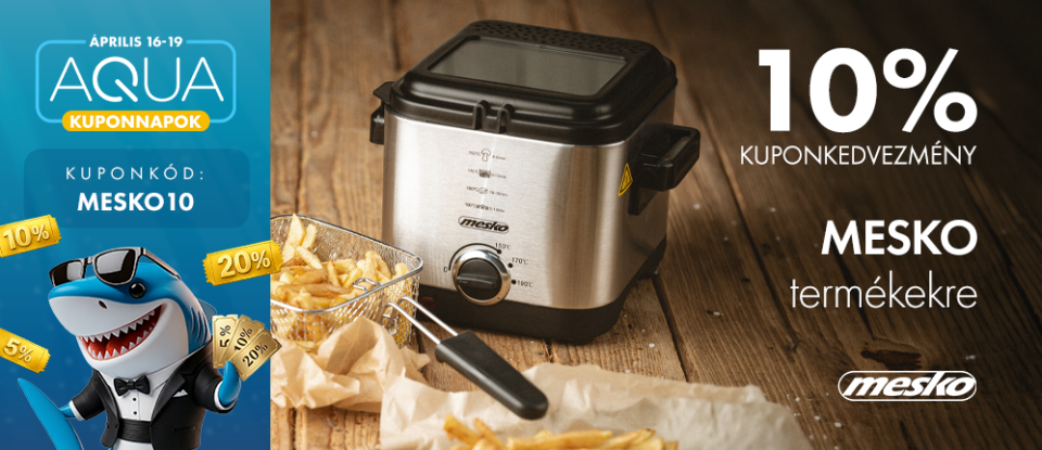 10% Kuponkedvezmény Mesko termékekre