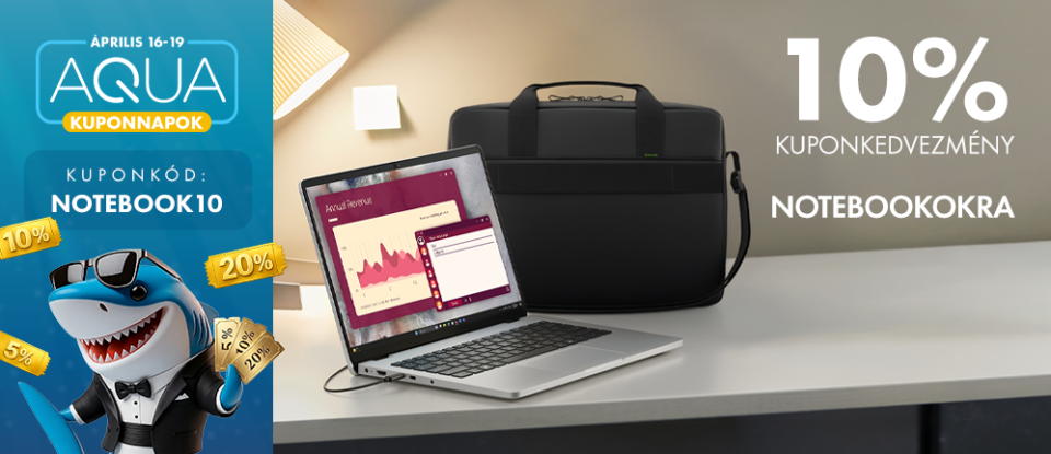 10% Kuponkedvezmény Notebookokra