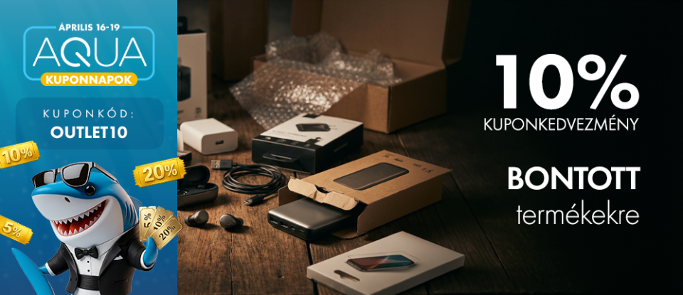 10% Kuponkedvezmény Bontott termékekre