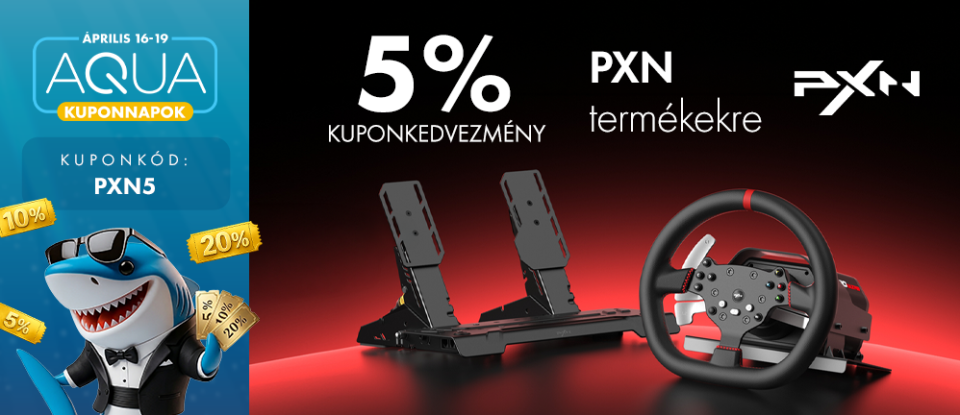 5% Kuponkedvezmény PXN termékekre