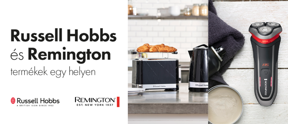 russell Hobbs & remingtonV