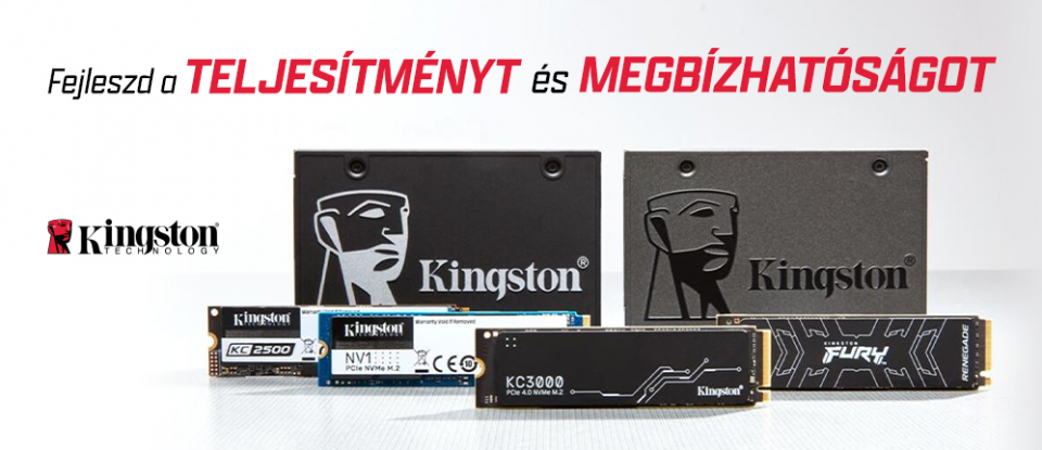 Turbózd fel a géped Kingston SSD-vel!