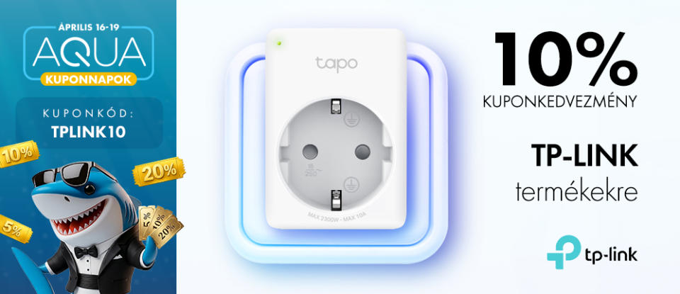 10% Kuponkedvezmény TP-link termékekre