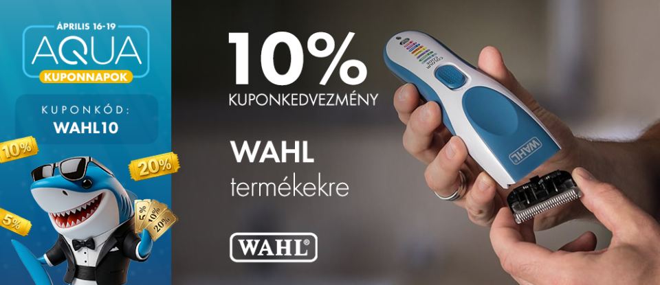 10% Kuponkedvezmény Wahl termékekre