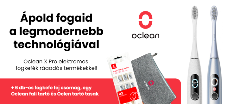 Ápold fogaid a legmodernebb Oclean technológiával