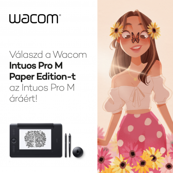 Válaszd a Wacom Intuos Pro M Paper Edition-t 