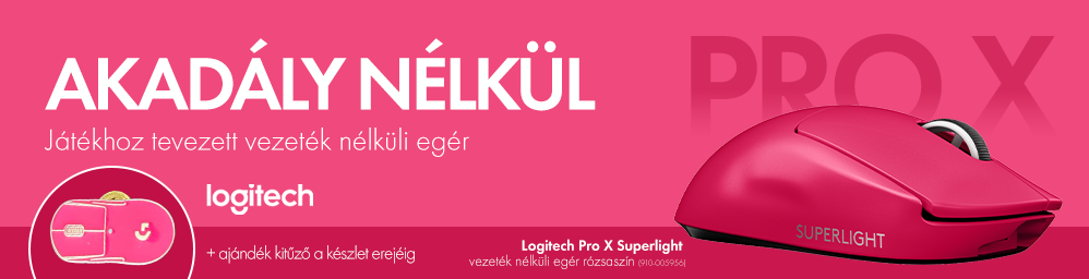 Logitech Pro X Superlight vezeték nélküli egé