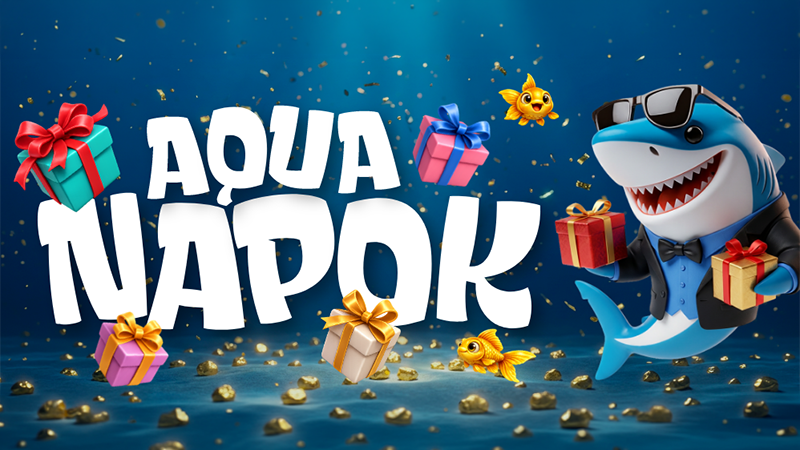 Téged is vár az Aqua Napok 2026 március 16 - 22. között