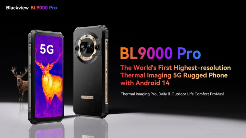 Kemény terepre termett a hőkamerás Blackview BL9000 Pro