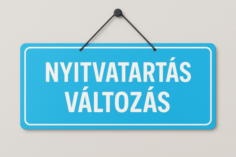 Változik az AQUA EXPRESSZ nyitvatartása.