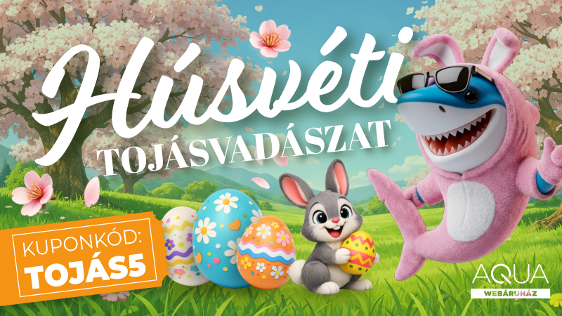 Indul a Húsvéti tojásvadászat az AQUA.hu-n!