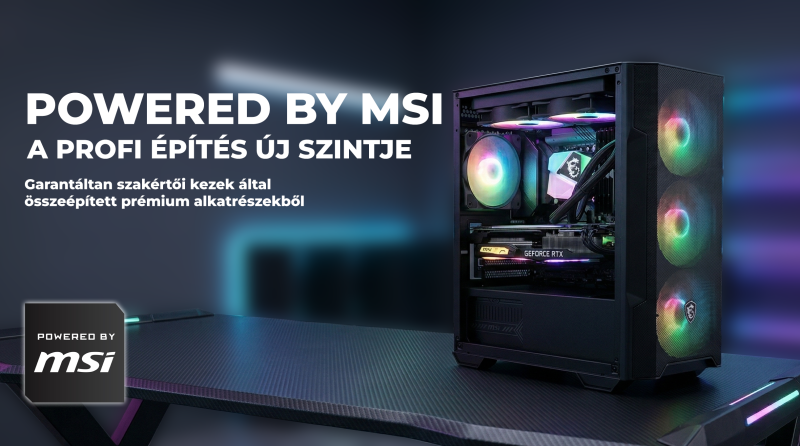 POWERED BY MSI