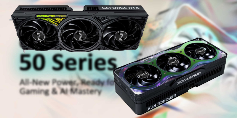  Mint a grafikus kártyák technológiai vezető innovátora, a Palit Microsystems Ltd. ma büszkén bejelenti az új NVIDIA GeForce RTX™ 50 sorozatú grafikus kártyák, köztük az RTX™ 5090, RTX™ 5080, RTX™ 5070 Ti és RTX™ 5070 GPU-k piacra dobását.